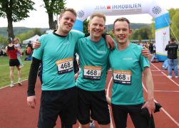Jenaer Teamlauf 1400 Starter Fuer Den Guten Zweck 93