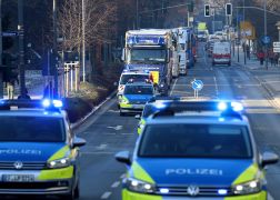 Protestwelle Geht Weiter Lastwagen Demo Zog Durch Jena 01