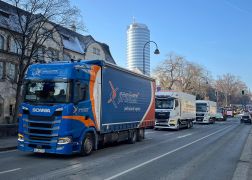 Protestwelle Geht Weiter Lastwagen Demo Zog Durch Jena 02