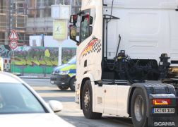 Protestwelle Geht Weiter Lastwagen Demo Zog Durch Jena 08