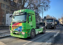 Protestwelle Geht Weiter Lastwagen Demo Zog Durch Jena 11