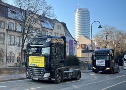 Protestwelle Geht Weiter Lastwagen Demo Zog Durch Jena 13