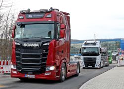Sternfahrt In Jena Trucker Mit Herz Fuer Schwer Kranke Kinder 24