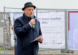 Spatenstich Fuer Neues Saaltor In Jena Gefeiert 04