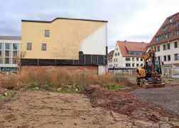 Spatenstich Fuer Neues Saaltor In Jena Gefeiert 07