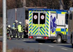 Sperrung Und Stau Auto Und Lkw Krachen In Jena Ineinander 06