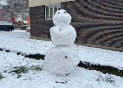 Flockenwirbel In Jena Schneemaenner Erobern Die Stadt 07