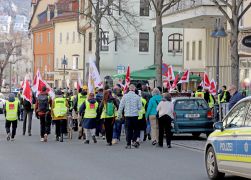 Warnstreik In Jena Beschaeftigte Fordern Hoehere Bezahlung 07