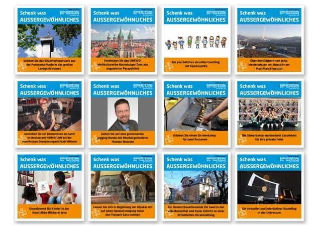 Die Bürgerstiftung startet wieder eine Online-Versteigerung von unbezahlbaren Gelegenheiten.