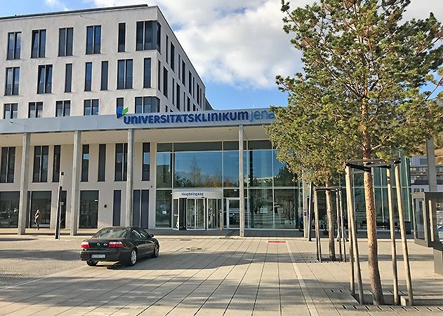 Das Uniklinikum Jena darf bis auf Weiteres nicht von Besuchern betreten werden.