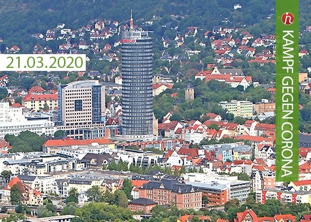 Die Zahl der Infektionen mit dem Coronavirus in Jena ist auch am Samstag erneut gestiegen.