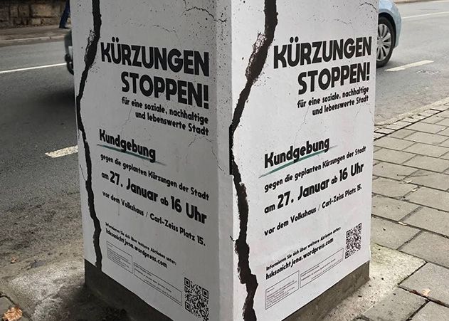 Gegen soziale Kürzungen: Ein Bürgerbündnis protestiert kommenden Mittwoch für ein ausgeglicheneres Sparkonzept.