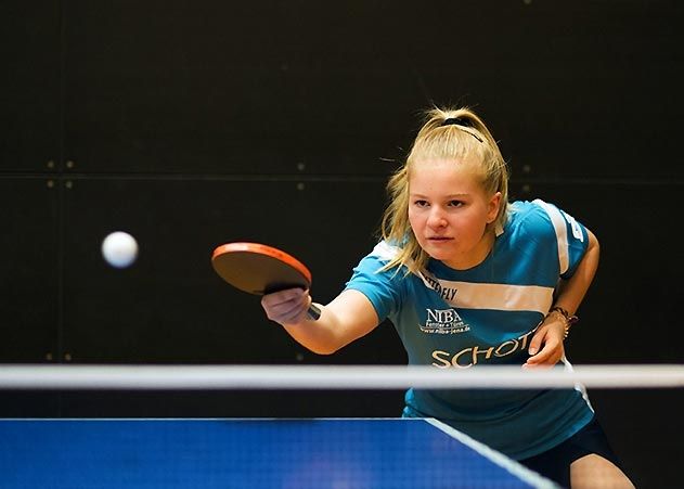 Katharina Bondarenko-Getz holt Bronze bei den Tischtennis-Schülermeisterschaften in Dissen.