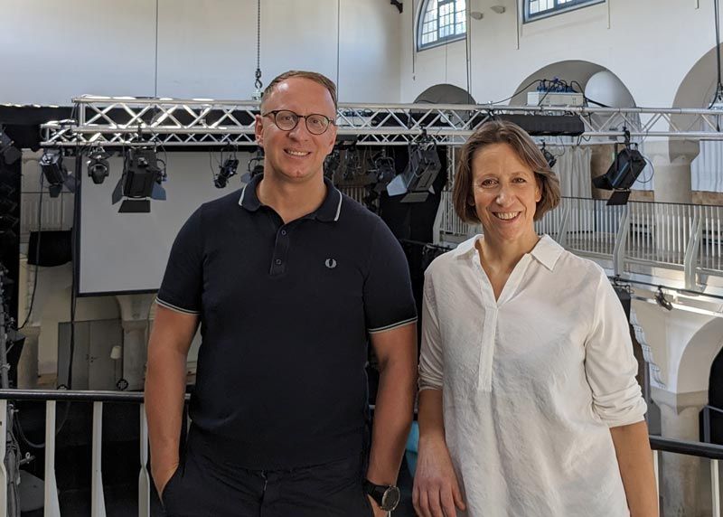 Carsten Müller und Friedrun Vollmer bilden die neue Doppelspitze von JenaKultur.