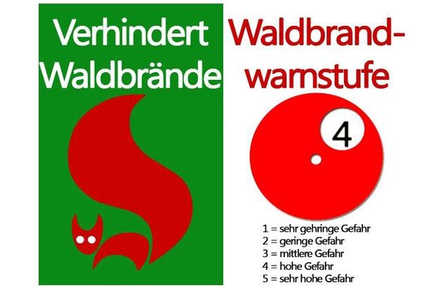 Die Stadt Jena muss erstmals in diesem Jahr die zweithöchste Waldbrandwarnstufe ausrufen.