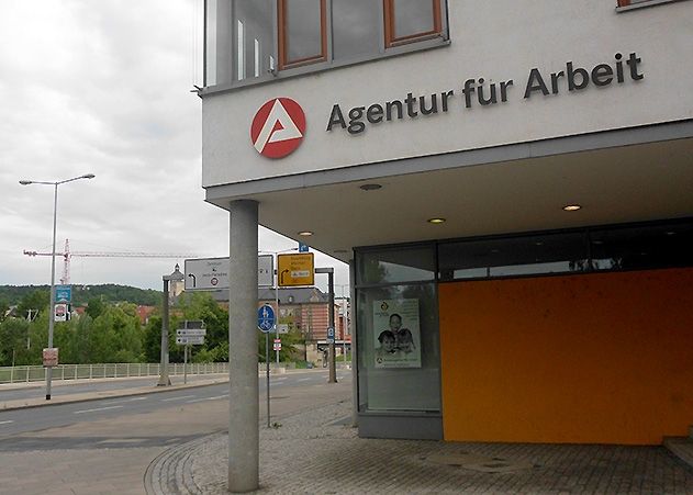 Die Agentur für Arbeit Jena in der Stadtrodaer Straße.