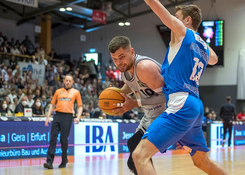 Julius Wolf verlässt nach neun Jahren die Jenaer Basketballer.