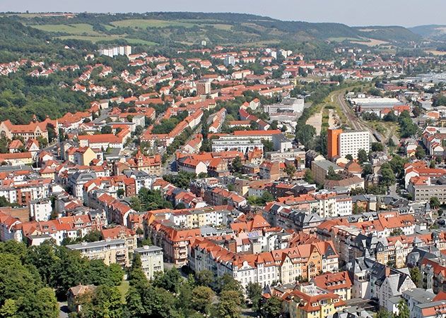 Blick auf Jena-Nord.