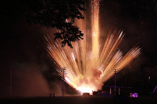 Das Universitätsgartenfest am Freitagabend in Jena lockte wieder 5000 Besucher an.