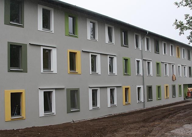 Die neue Gemeinschaftsunrterkunft für Flüchtlinge in der Emil-Wölk-Straße in Lobeda-West wird in den nächsten Tagen die ersten Bewohner aufnehmen.