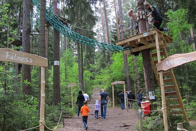 Am Wochenende noch nichts vor? Wie wäre es mit einem Trip zum Kletterwald Hohenfelden?