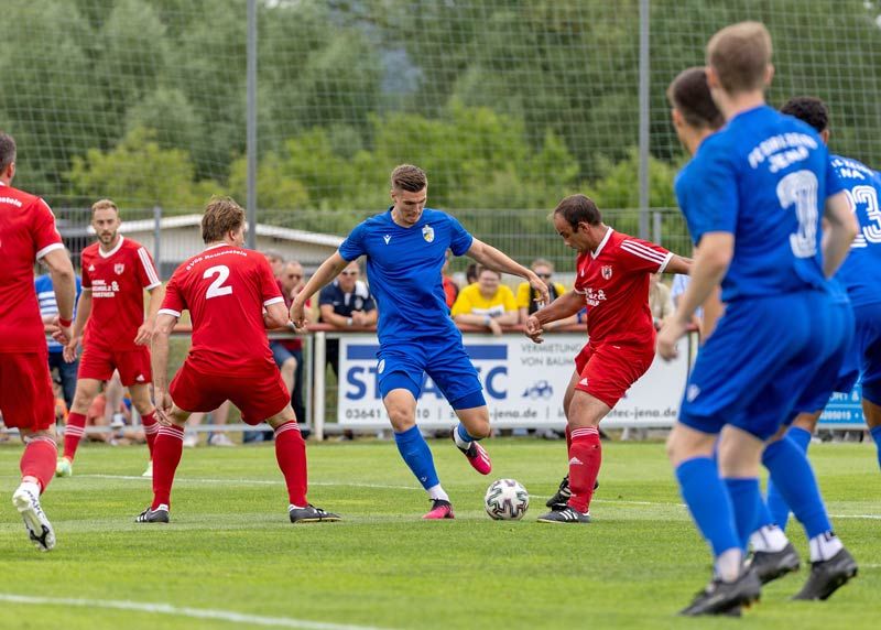 Jenas Jan Dahlke gelang in Rothenstein ein lupenreiner Hattrick.