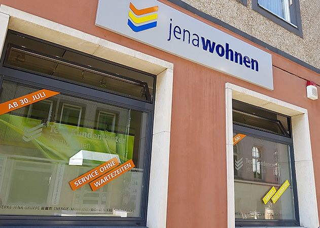 Das Test-Kundencenter von jenawohnen: Seit Donnerstag, 30. Juli, gibt es eine neue Adresse für all jene die in Jena und Umgebung eine Wohnung suchen.