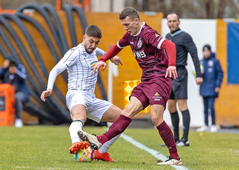 Jenas Vasileios Dedidis brachte die Zeiss-Elf mit 1:0 in Führung.