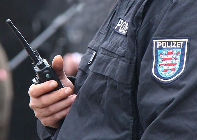 Einkaufswagen angezündet: Die Polizei musste am Montag nach Jena-Lobeda ausrücken.