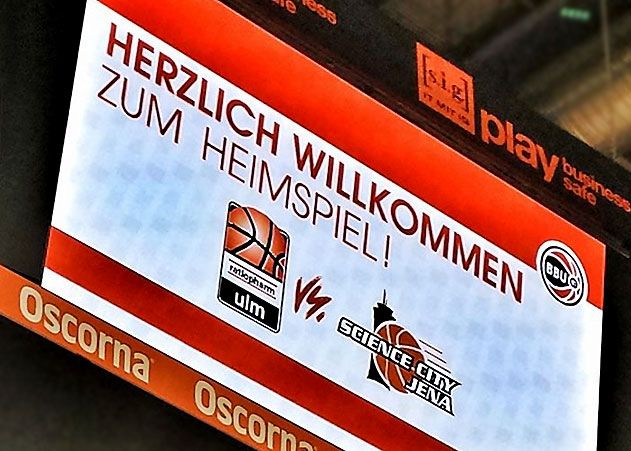 Beim ungeschlagenen Tabellenführer ratiopharm Ulm hatte der Aufsteiger aus Jena keine Chance.