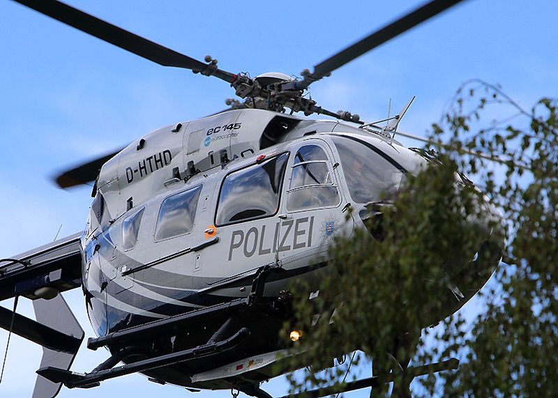 In Jena wird ein älterer Mann vermisst und mit dem Polizeihubschrauber gesucht.