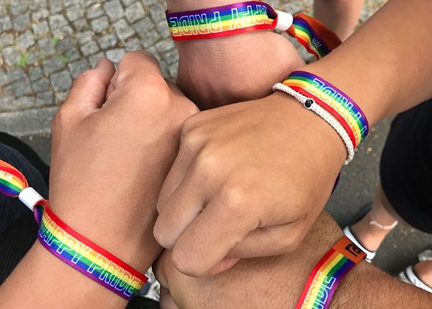 Solidarität unterm Regenbogen: Christopher Street Day am 31. Juli in Jena.
