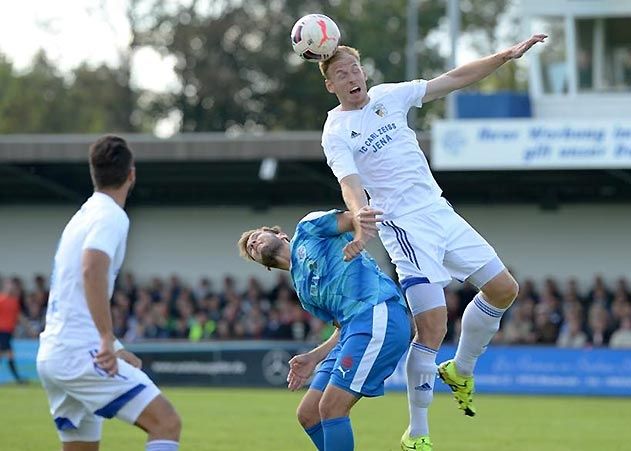 Vor 2.556 Zuschauern im Albert-Kuntz-Sportpark trennten sich Wacker Nordhausen und der FC Carl Zeiss Jena 0:0.