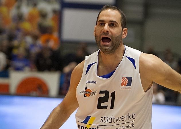 Terry Tzakopoulos war im Match gegen Hanau mit 13 Punkten der Topscorer für Jena.