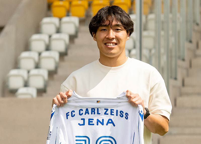 Takero Itoi wird in der kommenden Saison für den FC Carl Zeiss Jena auflaufen.