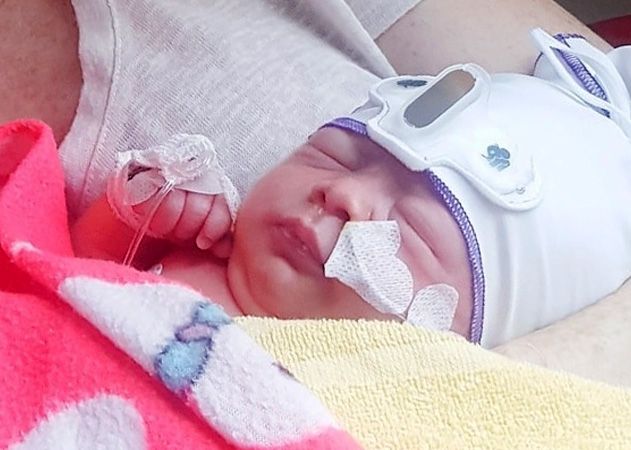 Das erste Baby des Jahres 2021 in Jena heißt Nele und kam um 6.32 Uhr zur Welt.