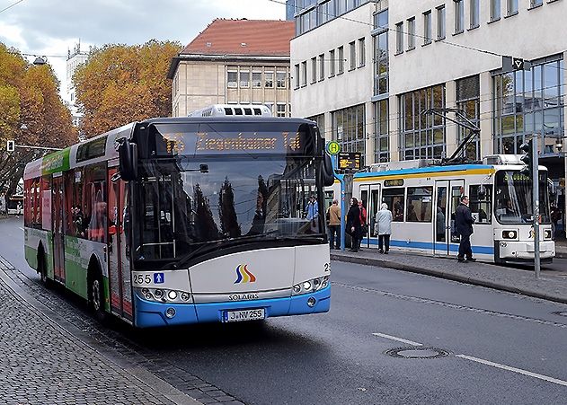 Ab 25. März gilt beim Jenaer Nahverkehr ein Sonderfahrplan.