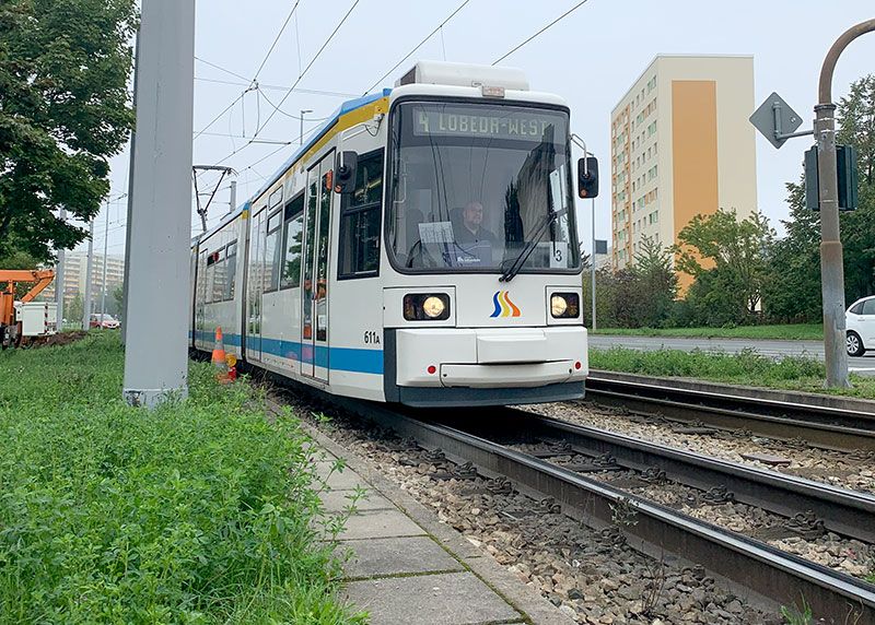 Ausbau Gleisdreieck und Umbau Haltestellen in Lobeda-Ost: Sechs Wochen Fahrplanänderungen mit Schienenersatzverkehr.