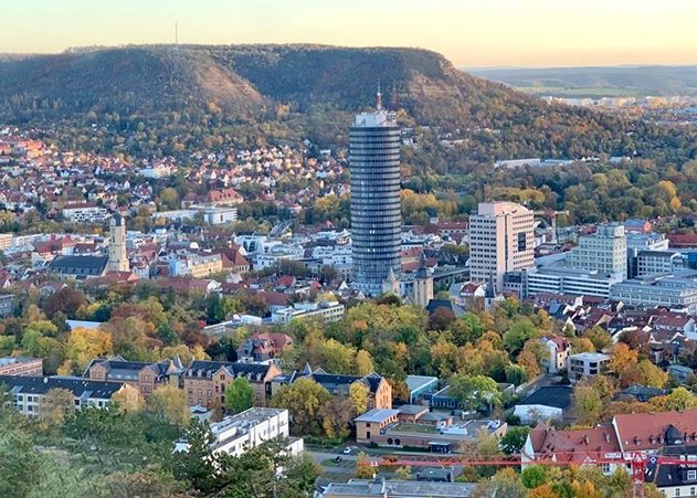 Blick auf Jena.