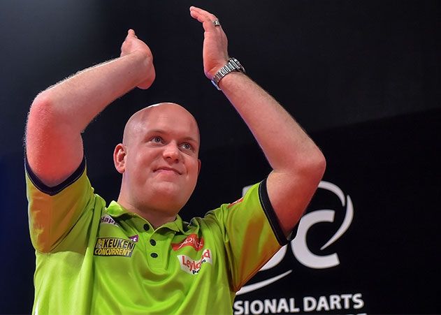 Michael van Gerwen gewinnt das niederländische Finale gegen Jelle Klaasen.