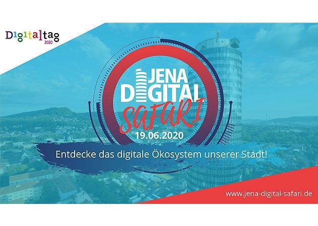 Am 19. Juni lädt das Netzwerk JENA Digital zur Digital-Safari ein.