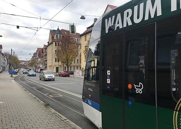 Immer wieder kommt es auf der viel befahrenen Karl-Liebknecht-Straße zu Unfällen.