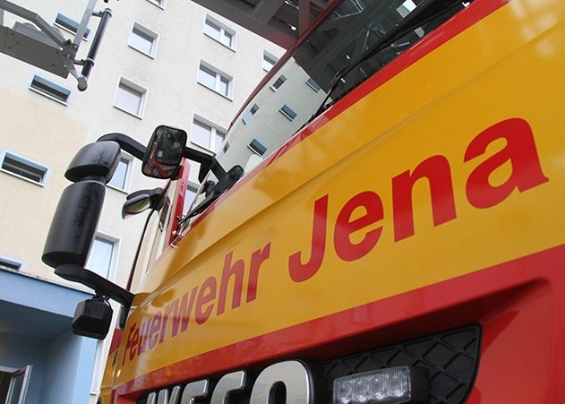 In Lobeda-Ost kam es am Mittwoch zu einem Brand eines gelben Post-Briefkastens.