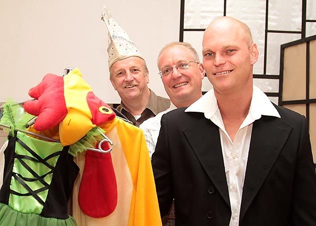 v.l.n.r. Lutz Wilske (Vorsitzender), Holger Mützner und Ronny Geitner  - Der Jenaer Karnevalsgala e.V. hat einen neuen Vorstand gewählt.