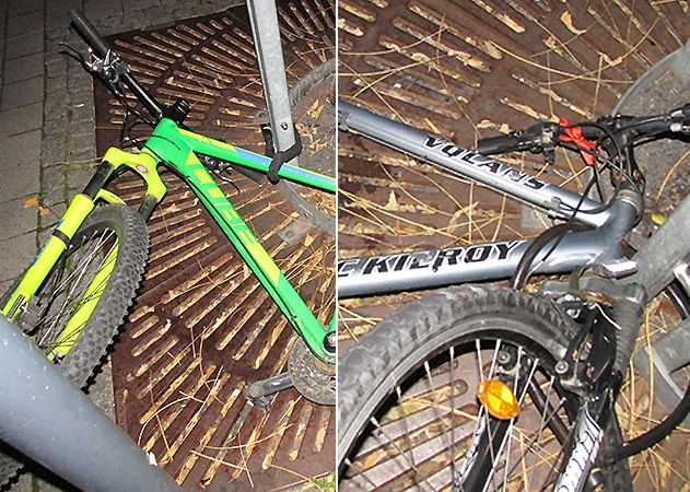 Wem gehören diese Fahrräder? Die Polizei Jena bittet um Hinweise auf die Besitzer.