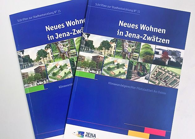 „Neues Wohnen in Jena-Zwätzen“ informiert über Konzepte im Ortsteil.