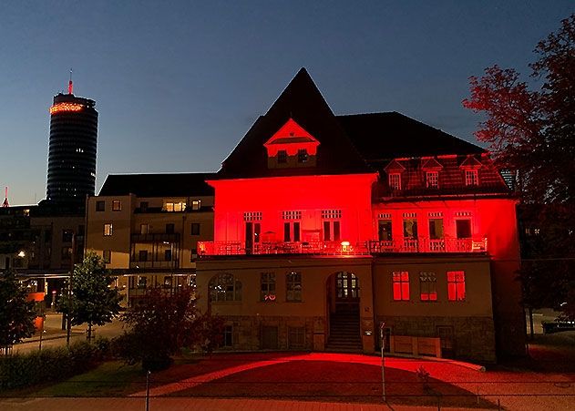 Auch die Villa am Paradies beteiligte sich an dieser Aktion.