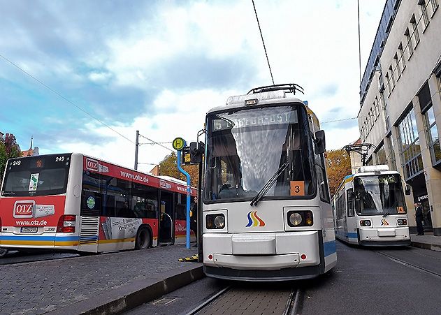 Immer mehr Menschen nutzen den Jenaer Nahverkehr – so auch im ersten Halbjahr 2018.