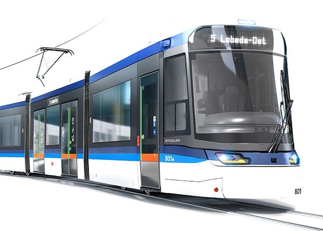 Die neue Tramlink 800: Im Juni 2023 soll der reguläre Betrieb auf der Linie 1 starten.