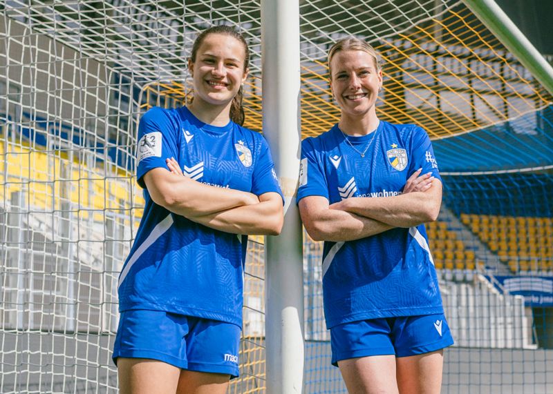 Hannah Mesch und Anja Heuschkel bleiben beim FC Carl Zeiss Jena.